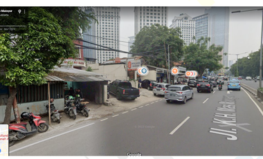 Tanah Kavling Komersil 422m KH Mansyur Karet Tengsin Jakarta Pusat