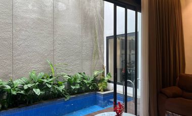 Rumah Modern Tropical Minimalis ada private pool