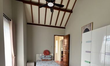 dijual rumah murah design bali full furnish di sentul city bogor