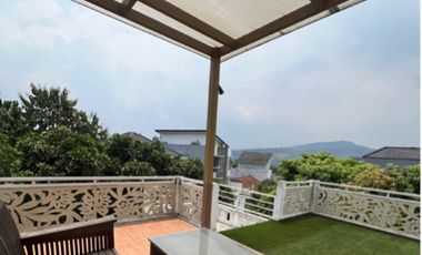 dijual rumah murah design bali full furnish di sentul city bogor