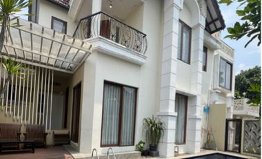 dijual rumah murah design bali full furnish di sentul city bogor