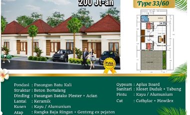 Rumah Rp 288 juta Niravadhi Tabanan