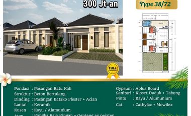 Rumah Rp 288 juta Niravadhi Tabanan