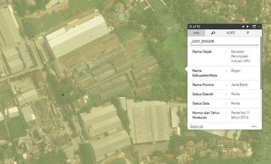 Dijual Kavling Industri di Gunung Sindur, Lokasi Strategis