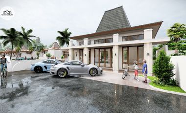 Villa Ala Joglo Tropis Hadir di Klaten Kota dengan Harga TERMURAH!