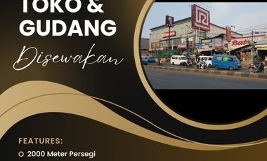 Ruko disewakan di Cipayung, Ciputat, Tangerang Selatan, Banten