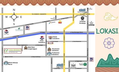 Rumah ready stock di Casa Regency, Sukodono, Sidoarjo