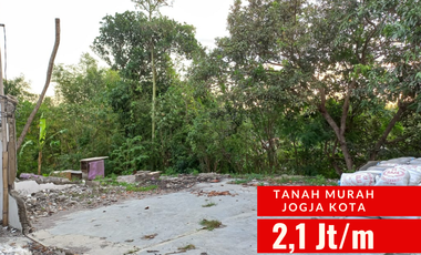 Tanah Barat Tugu Jogja, Murah, 2 Jt Kodya
