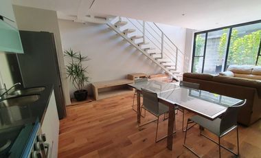 Casa de 186m2 en 3 niveles 2 recamaras roof privado en Mixcoac