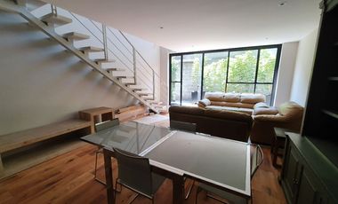 Casa de 186m2 en 3 niveles 2 recamaras roof privado en Mixcoac