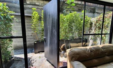 Casa de 186m2 en 3 niveles 2 recamaras roof privado en Mixcoac
