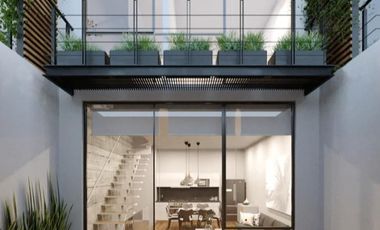 Casa de 186m2 en 3 niveles 2 recamaras roof privado en Mixcoac