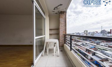 Hermoso departamento en alquiler monoambiente con balcón al contra frente.