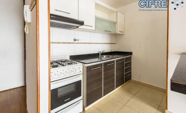 Hermoso departamento en alquiler monoambiente con balcón al contra frente.