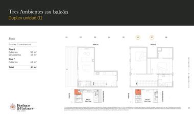 Duplex 3 ambientes al frente en venta - Villa Urquiza