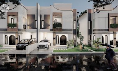 DEKAT RTH, RUMAH 2 LANTAI CANTIK TIPE MODERN DI KLATEN KOTA