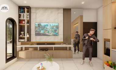 DEKAT RTH, RUMAH 2 LANTAI CANTIK TIPE MODERN DI KLATEN KOTA