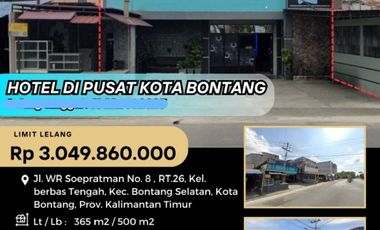 Hotel dijual di Gunung Telihan, Bontang, Kalimantan Timur