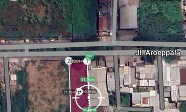 Di jual Tanah poros Hertasning baru 1361 m2