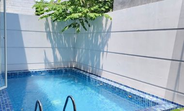 RUMAH SIAP DITEMPATI LENGKAP PRIVATE POOL DEKAT EXIT TOL SIDOARJO