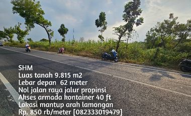 Termurah lahan industri lamongan