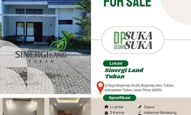 DIJUAL RUMAH MODERN MURAH  LOKASI STRATEGIS-SINERGI LAND TUBAN
