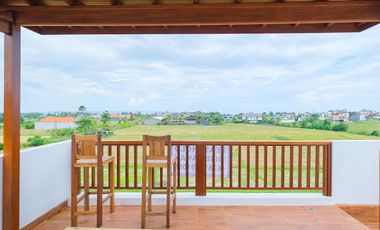 Ricefield View Villa at Cemagi Beach