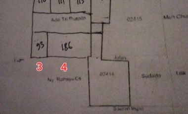 DIJUAL 4 UNIT (2 RUMAH SUDAH JADI & 2 KAVLING) di SRATEN DEKAT PASAR