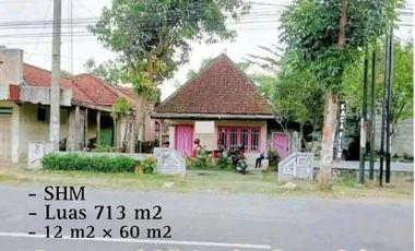 Jual tanah bonus rumah bagus untuk semua usaha .toko grosir  klinik ,Apotik showroom minimarket