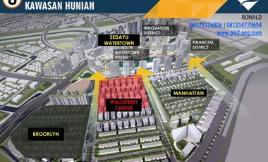 Disewakan Tanah Langka dan siap Pakai Luas di Boulevard PIK 2