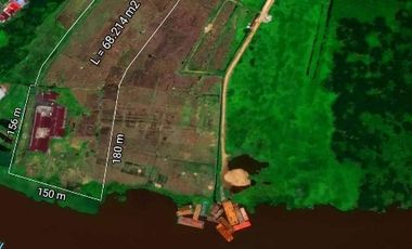 Tanah Adisucipto tepi jalan sampai sungai Kapuas