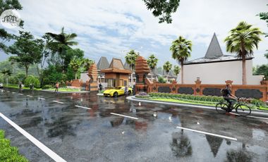 HUNIAN BERDESAIN VILLA ALA MODERN DI PERUMAHAN EKSKLUSIF KLATEN