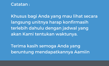 Jual rumah murah palembang