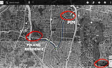 Pinang Residence Deplu Raya Pondok Indah