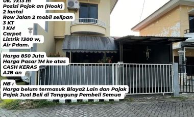 Rumah dijual di RW 11, Medokan Ayu, Rungkut, Surabaya, Jawa Timur