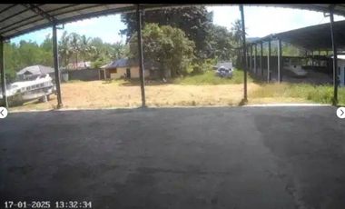 Butuh jual cepat. Tanah strategis. Depan Jalan utama dan Laut. Ex Pabrik Kapal. 1,2jt/m². Nego Sampai Deal!