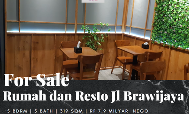 Dijual Rumah dan Resto di Duren Tiga depan RS Brawijaya JakSel