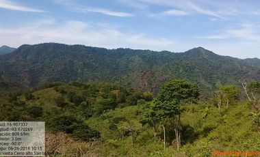 Rancho de 800 hectáreas con recursos naturales abundantes en venta, en Chiapas
