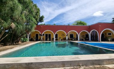HACIENDA YUCATECA DE FINALES DEL SIGLO XVII  RESTAURADA EN VENTA