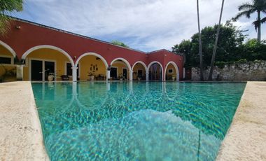 HACIENDA YUCATECA DE FINALES DEL SIGLO XVII  RESTAURADA EN VENTA