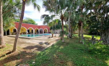 HACIENDA YUCATECA DE FINALES DEL SIGLO XVII  RESTAURADA EN VENTA