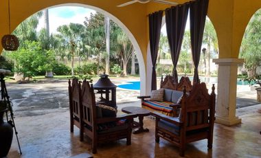 HACIENDA YUCATECA RESTAURADA EN VENTA