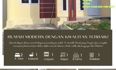 Rumah murah Tanpa Dp Free semua biaya2