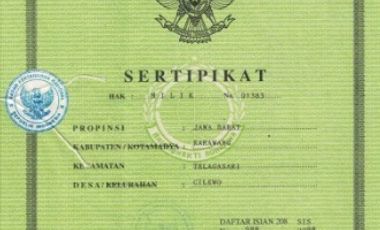 Siapa Berani? Dijual tanah 1636 m2 hanya 400 juta