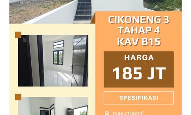 CARI RUMAH MURAH TAPI UDARA SEGAR BUAT RUMAH TINGGAL, cuma 185 jt