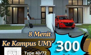 Rumah murah dekat Kampus UMY Bangunjiwo Bantul