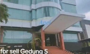 Dijual  Gedung 5 Lantai LT 1150 mtr Bangunan 2700 mtr KH Ali Kalimalang Bekasi Selatan