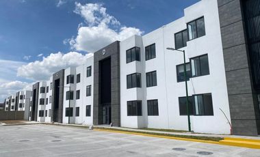Departamento nuevo en renta en San Mateo Atenco
