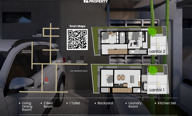 Casaruna Bangunjiwo 2 – SHM, 10 Menit ke Malioboro & Tugu Jogja