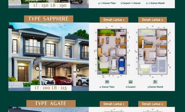 Tjokro Emerald Residence, Rumah Premium dan Modern Lokasi Tengah Kota